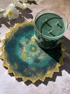 Mandala Art Tray - 9"